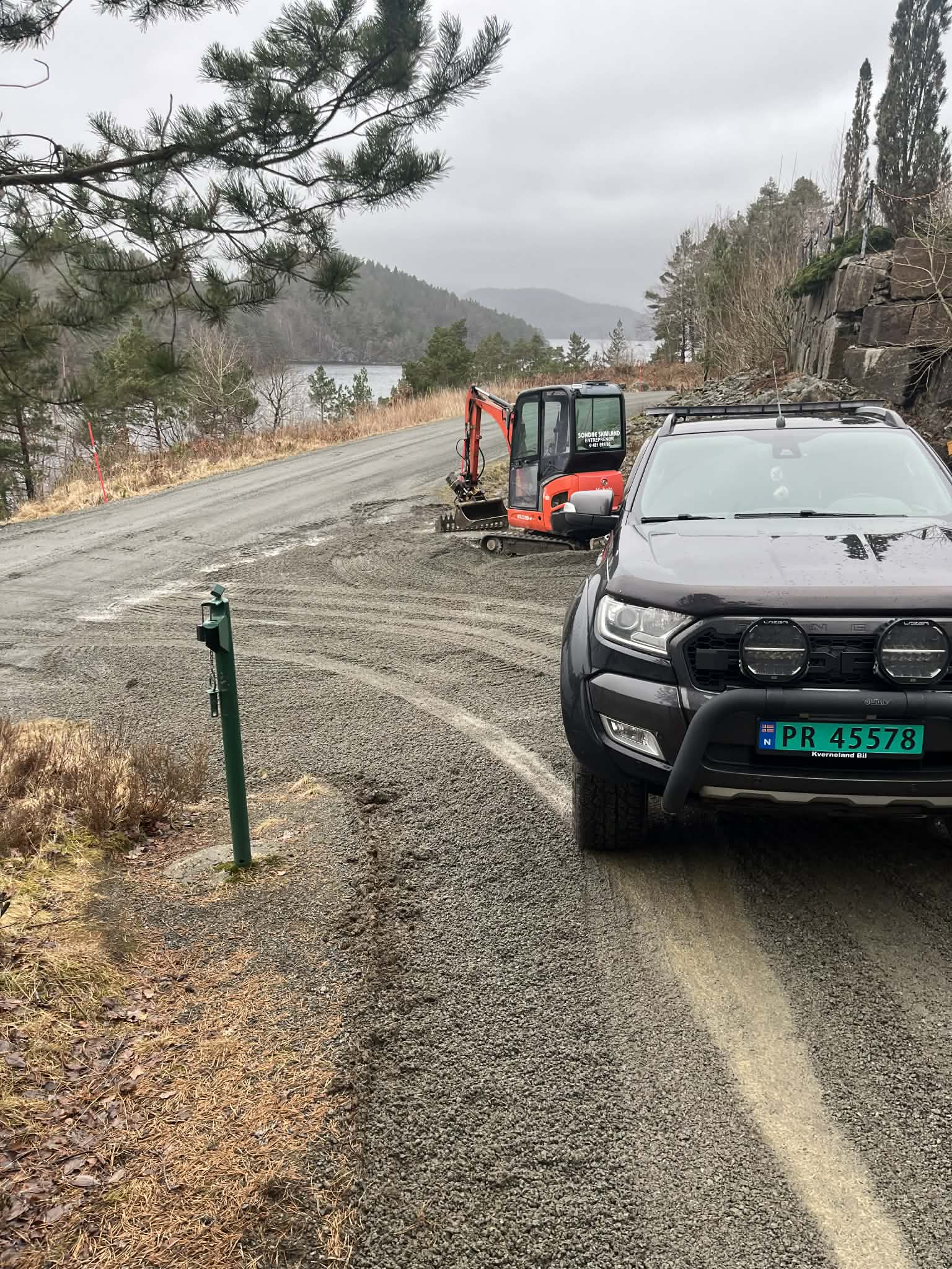 Strøing av vei