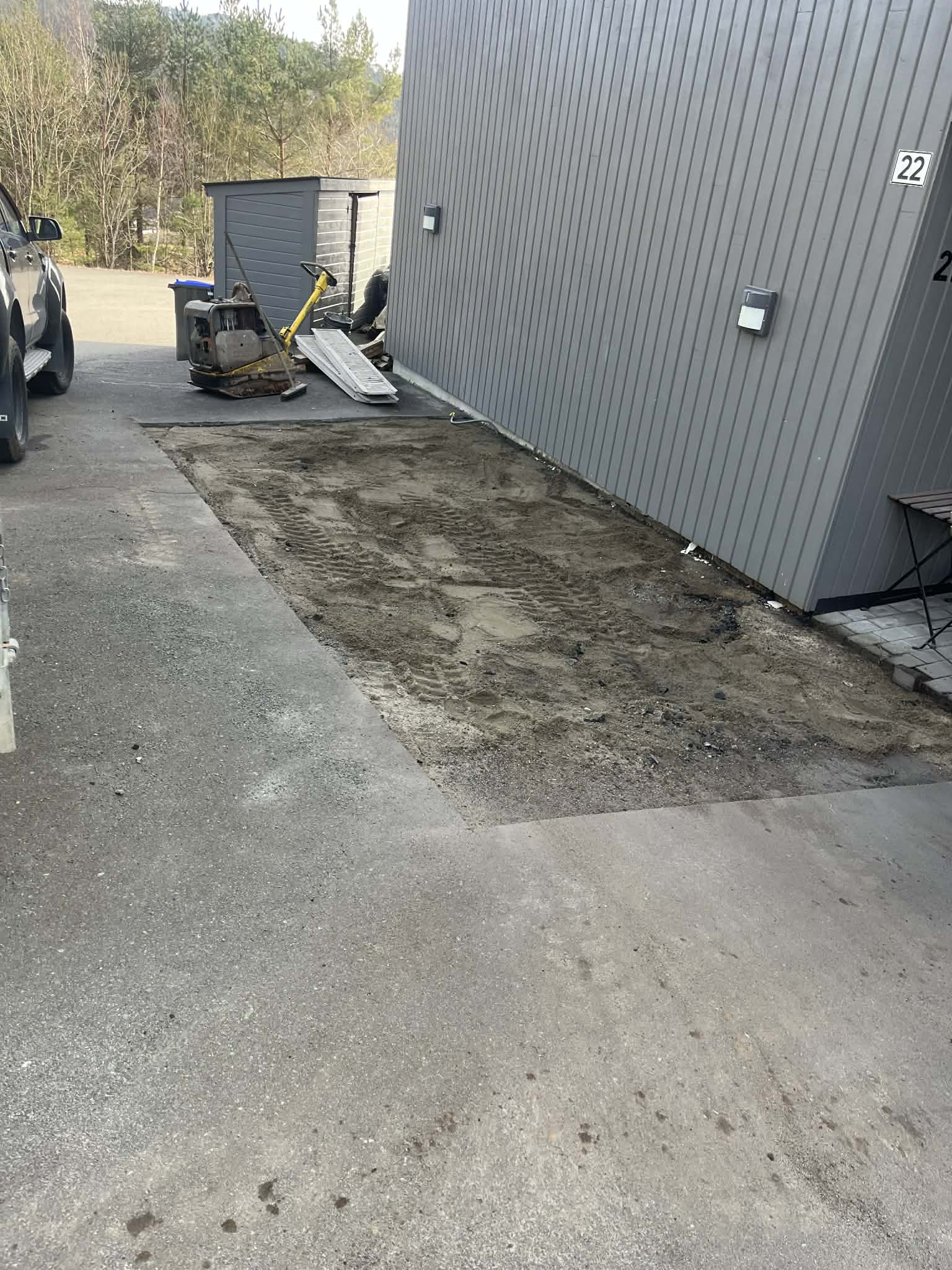 Klargjøring før utbygging