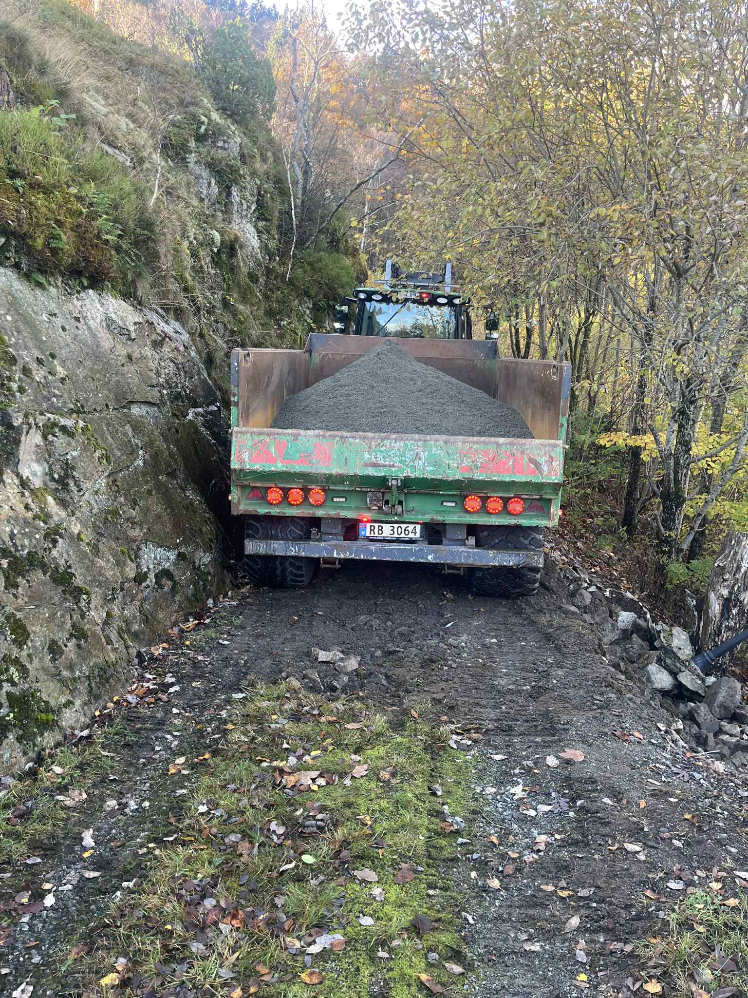 Levering av grus