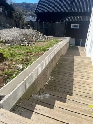 Oppgradering av uteområde